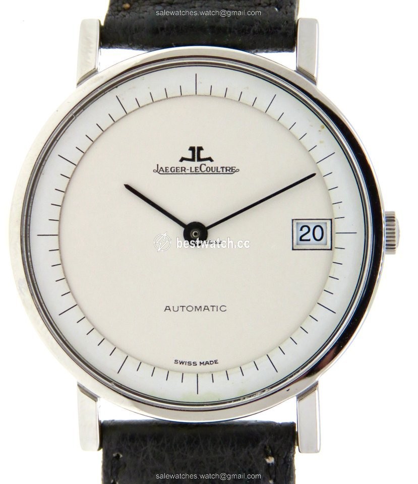Jaeger-LeCoultre Mens watch Unisex Automatic Steel J98020 Extra Slim Automatic Case 34.5mm. Stainless Steel Men Watch 3