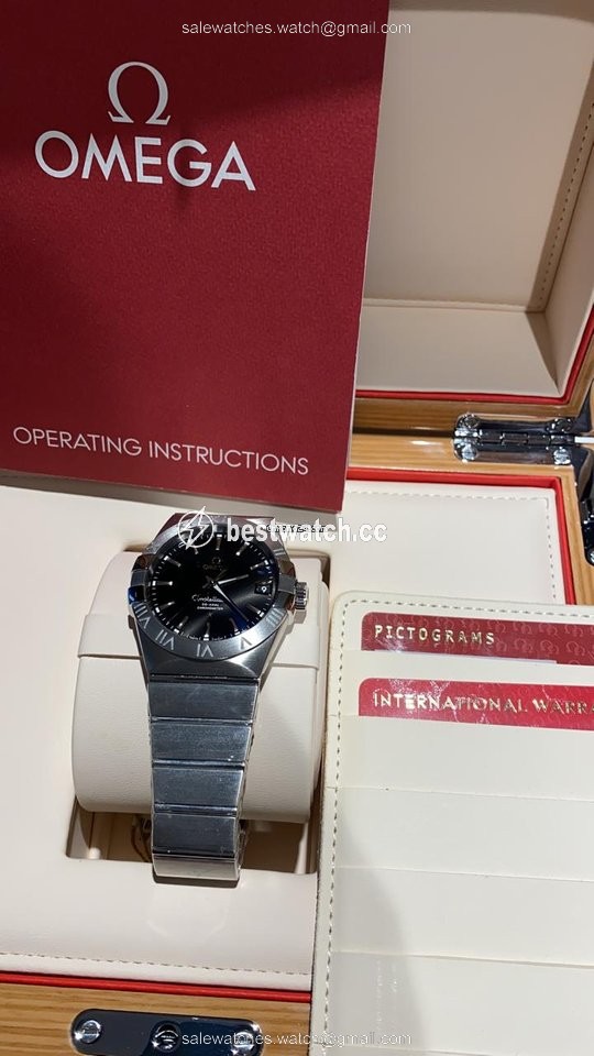 Omega Constellation Men Mens watch Unisex Automatic Steel 123.10.38.21.01.001 3