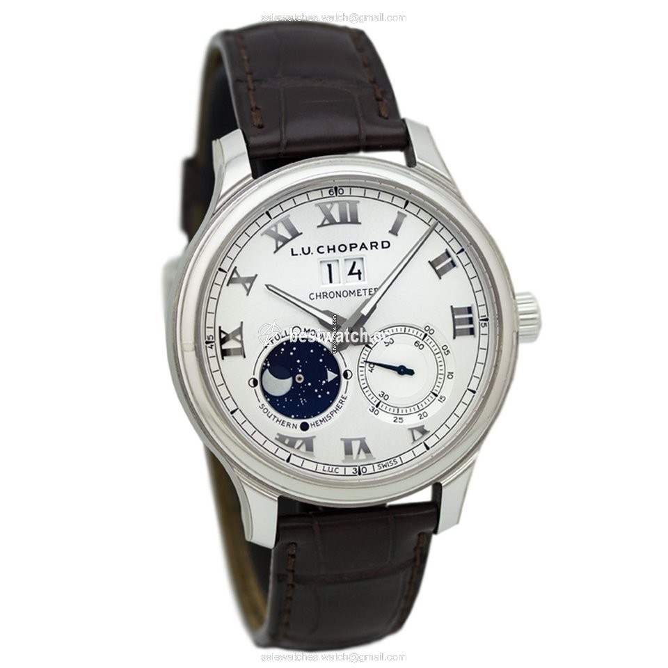 IMG_9086 Chopard L.U.C Mens watch Unisex Automatic White gold 161969-1001 3