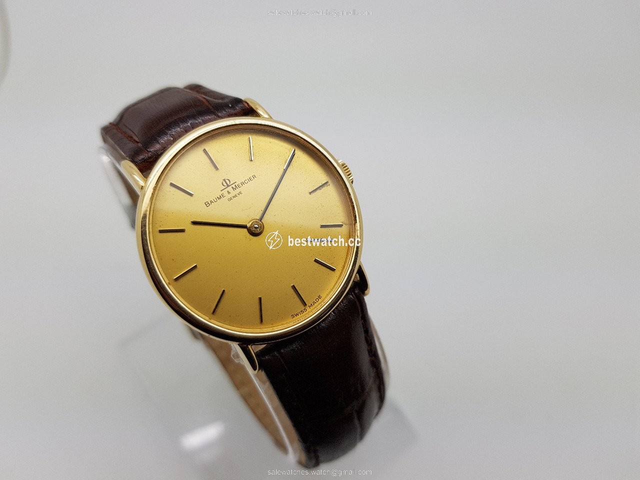 IMG_9086 Baume & Mercier Mens watch Unisex Manual winding Yellow gold 35103 3