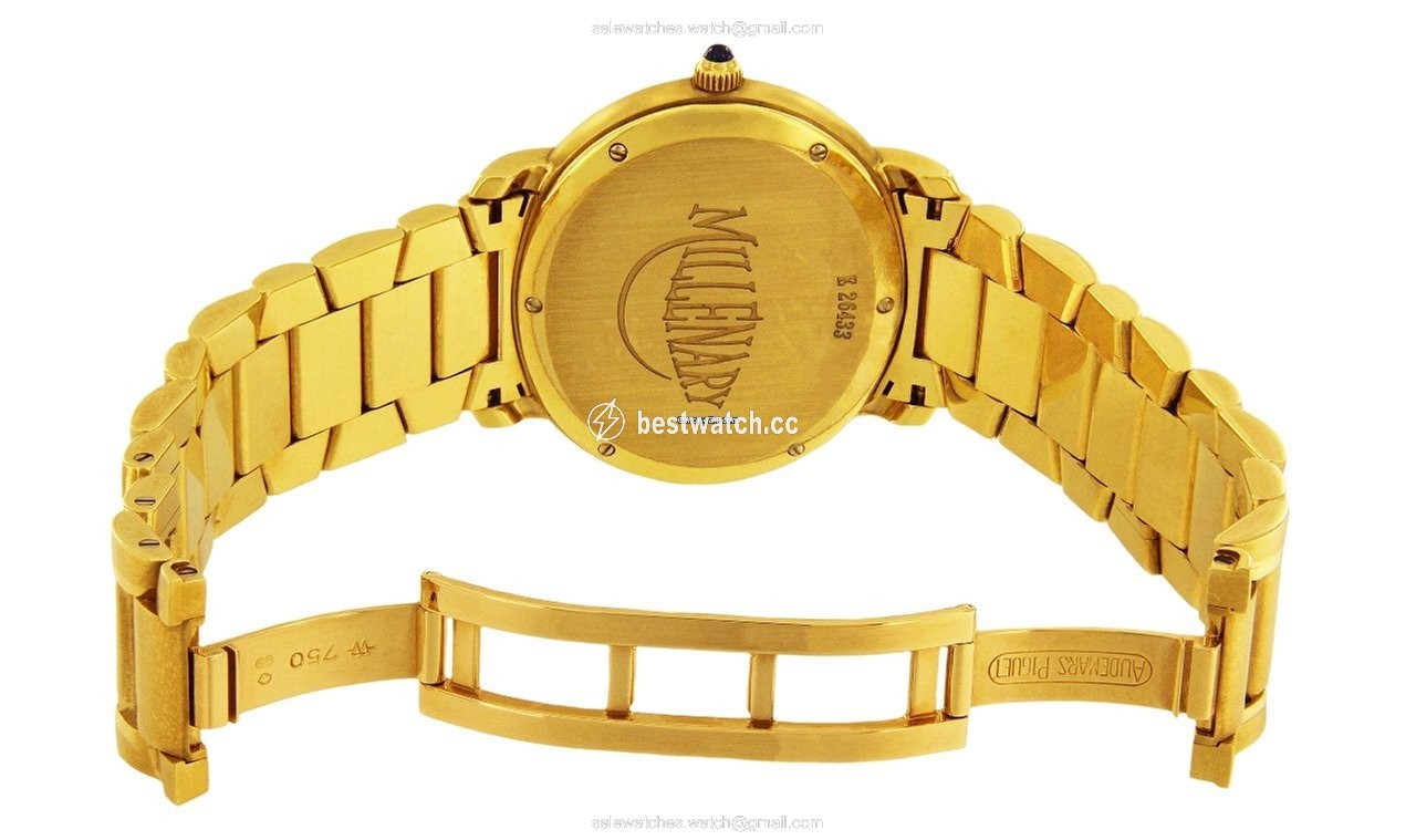 IMG_9086 Audemars Piguet Millenary Mens watch Unisex Automatic Yellow gold E26433 3
