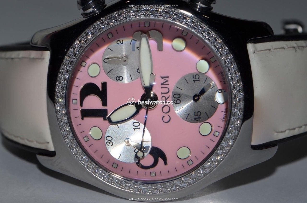 Corum Bubble Womens watch Quartz Steel 396.157.47 3