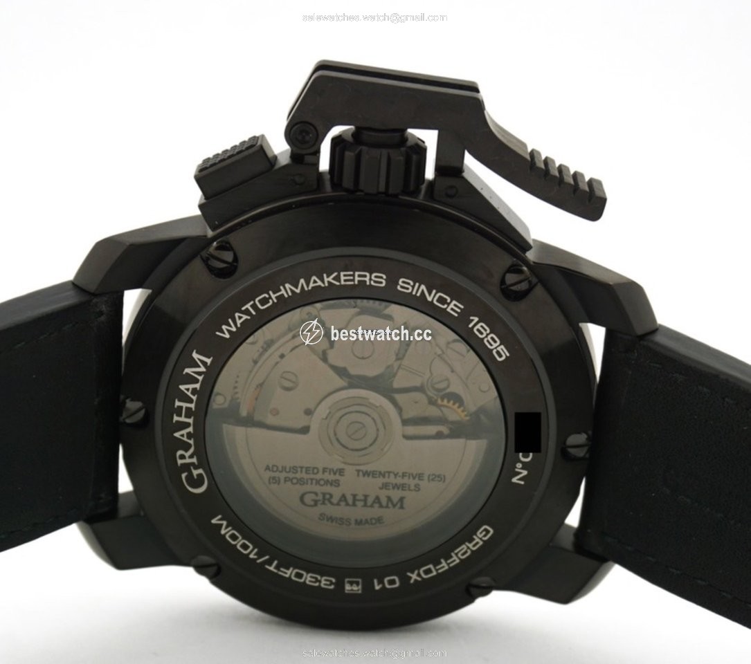Graham Chronofighter Oversize Mens watch Unisex Automatic Steel 2CCAU.B31A 3