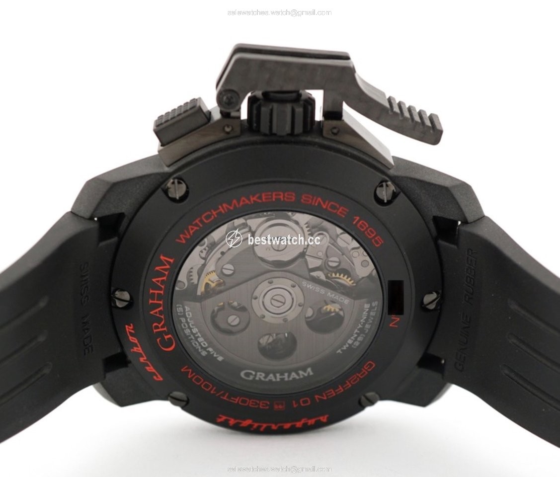 Graham Chronofighter Oversize Mens watch Unisex Automatic Carbon 2CCBK.B25A 3