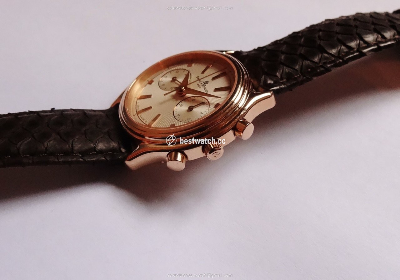 Baume & Mercier Mens watch Unisex Manual winding Rose gold MV045184 3