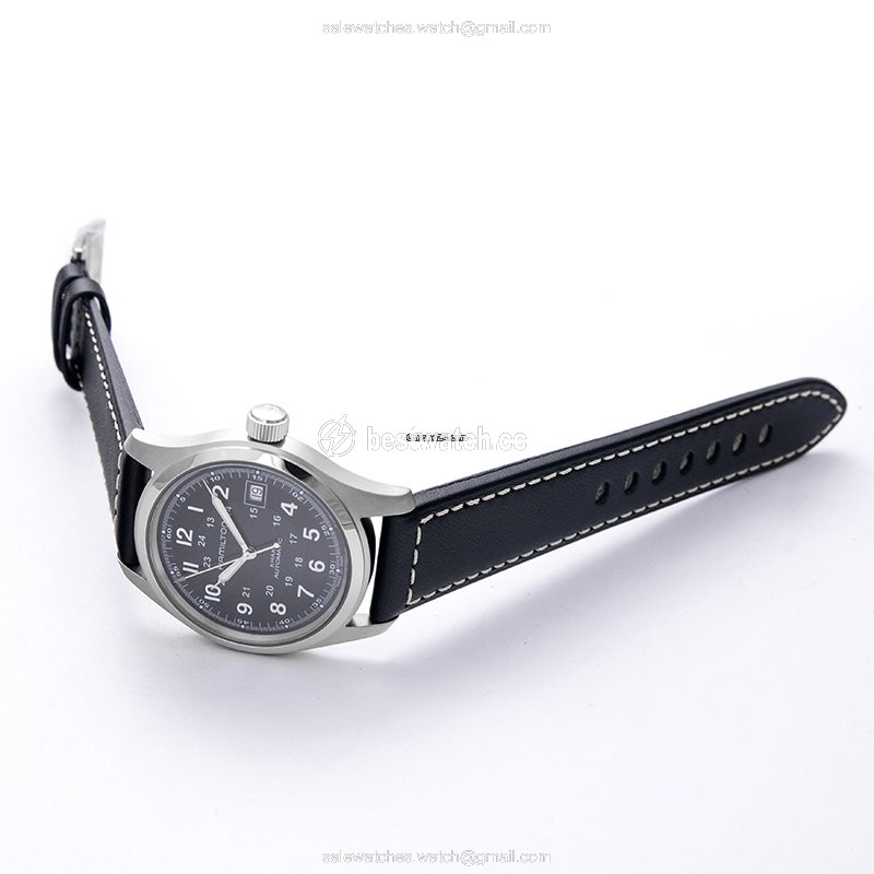 IMG_9086 Hamilton Khaki Field Mens watch Unisex Automatic Steel H70455733 3