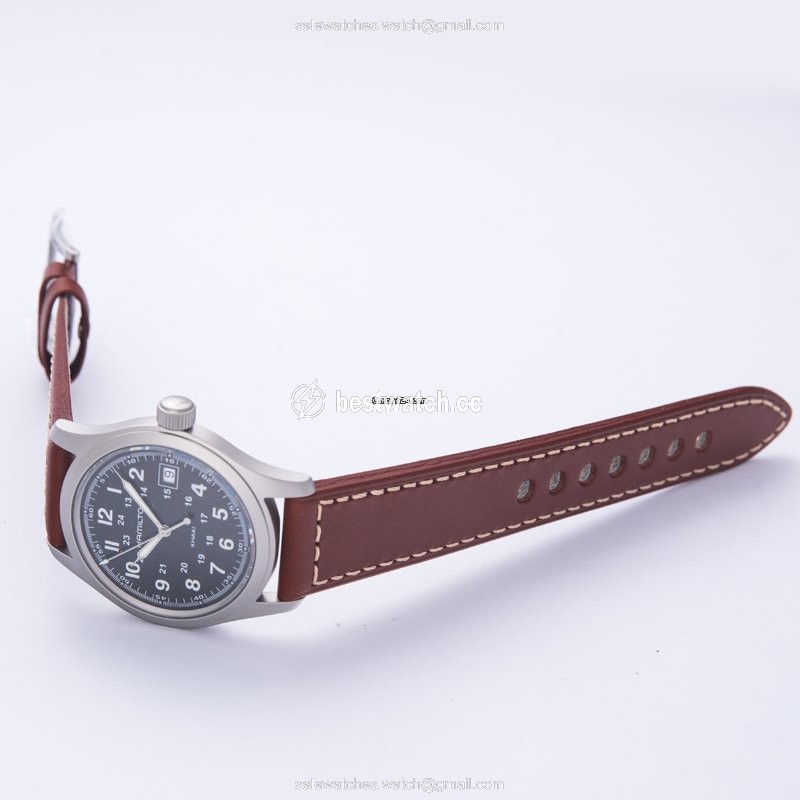 IMG_9086 Hamilton Khaki Field Mens watch Unisex Quartz Steel H68411533 3