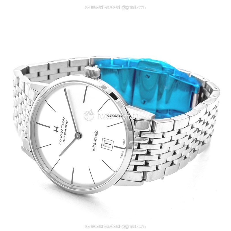 IMG_9086 Hamilton Intra-Matic Mens watch Unisex Automatic Steel H38455151 3