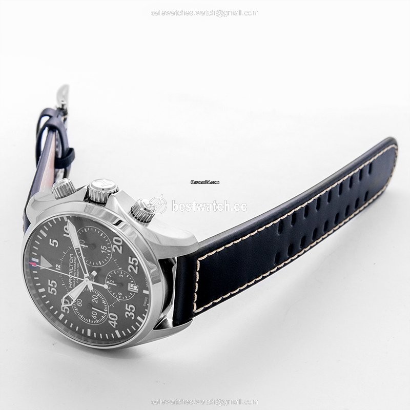 IMG_9086 Hamilton Khaki Pilot Mens watch Unisex Automatic Steel H64666735 3