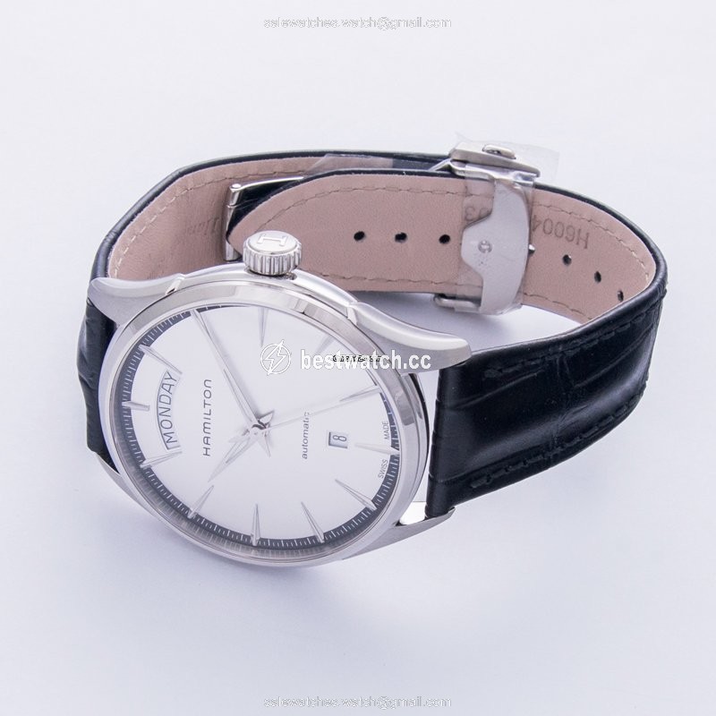 IMG_9086 Hamilton Jazzmaster Day Date Auto Mens watch Unisex Automatic Steel H42565751 3