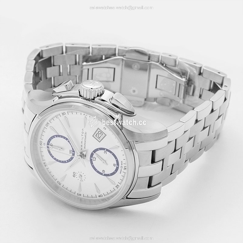 IMG_9086 Hamilton Jazzmaster Auto Chrono Mens watch Unisex Automatic Steel H32616153 3