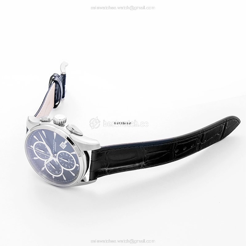Hamilton Jazzmaster Auto Chrono Mens watch Unisex Automatic Steel H32596731 3