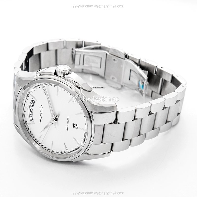 IMG_9086 Hamilton Jazzmaster Day Date Auto Mens watch Unisex Automatic Steel H32505151 3