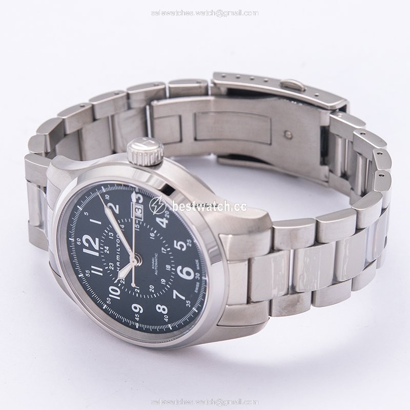 IMG_9086 Hamilton Khaki Field Mens watch Unisex Automatic Steel H70305143 3