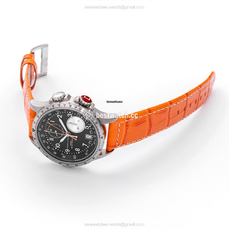 Hamilton Khaki Aviation Mens watch Unisex Quartz Steel H77612933 3