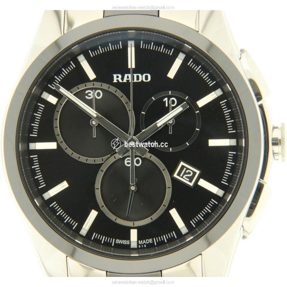 IMG_9086 Rado HyperChrome Chronograph Mens watch Unisex Quartz Steel R32038152 3