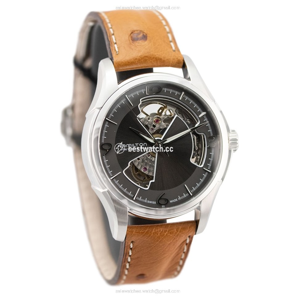 Hamilton Jazzmaster Open Heart Mens watch Unisex Automatic Steel H32565585 3