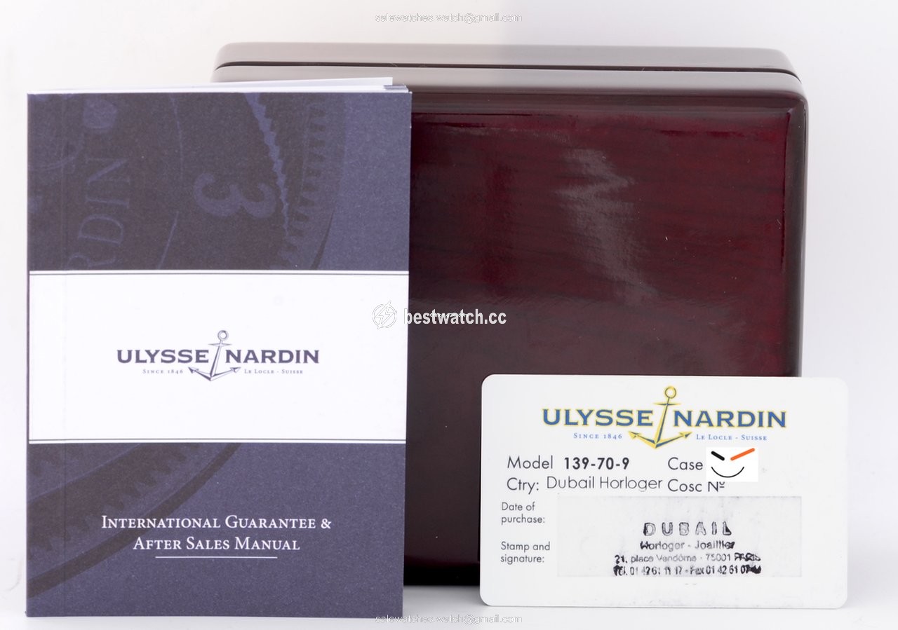 IMG_9086 Ulysse Nardin Mens watch Unisex Automatic Platinum 139-70-9 139.70.9 3