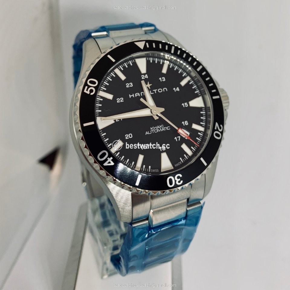 IMG_9086 Hamilton Khaki Navy Scuba Mens watch Unisex Automatic Steel H82335131 3