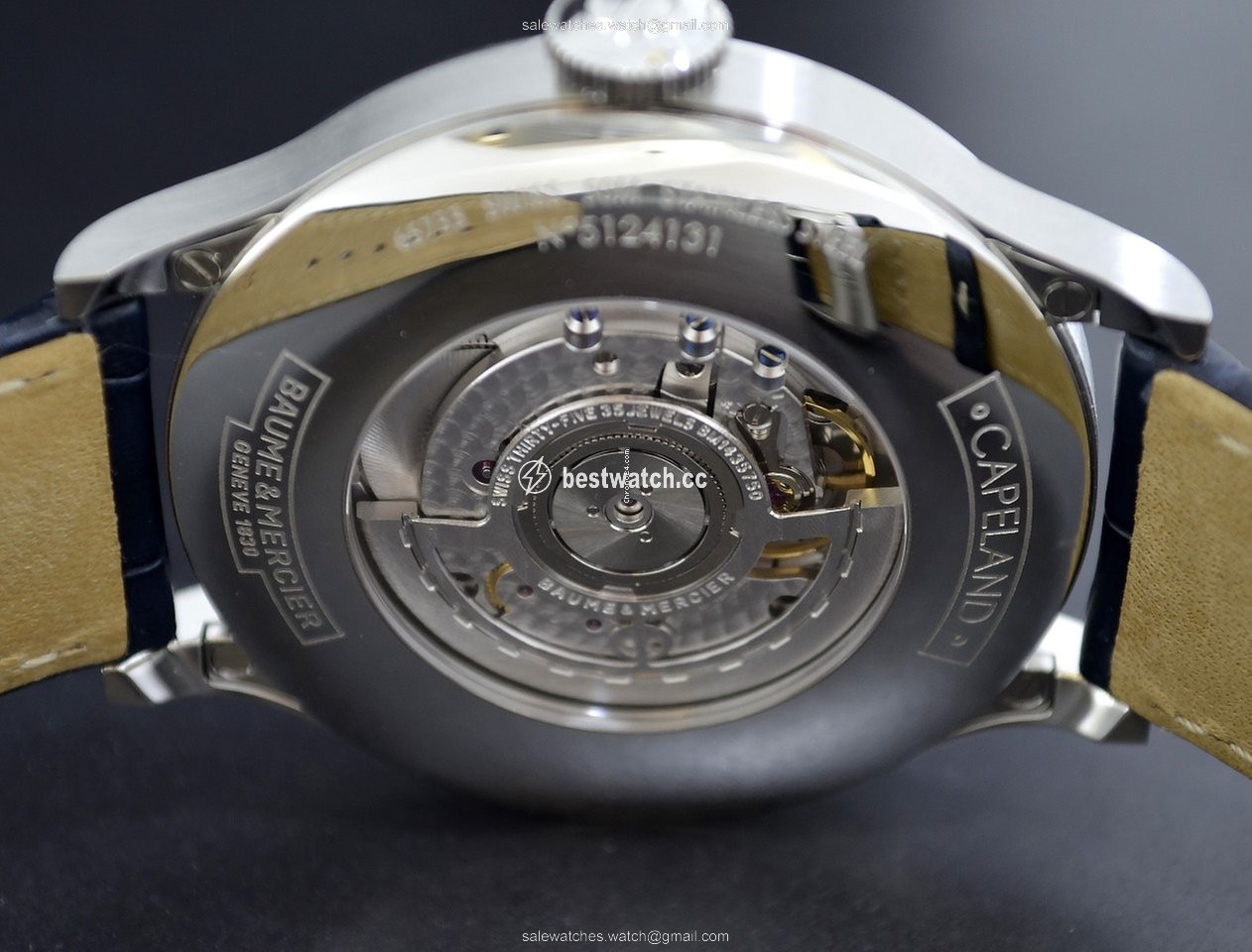IMG_9086 Baume & Mercier Capeland Mens watch Unisex Automatic Steel MOA10106 3