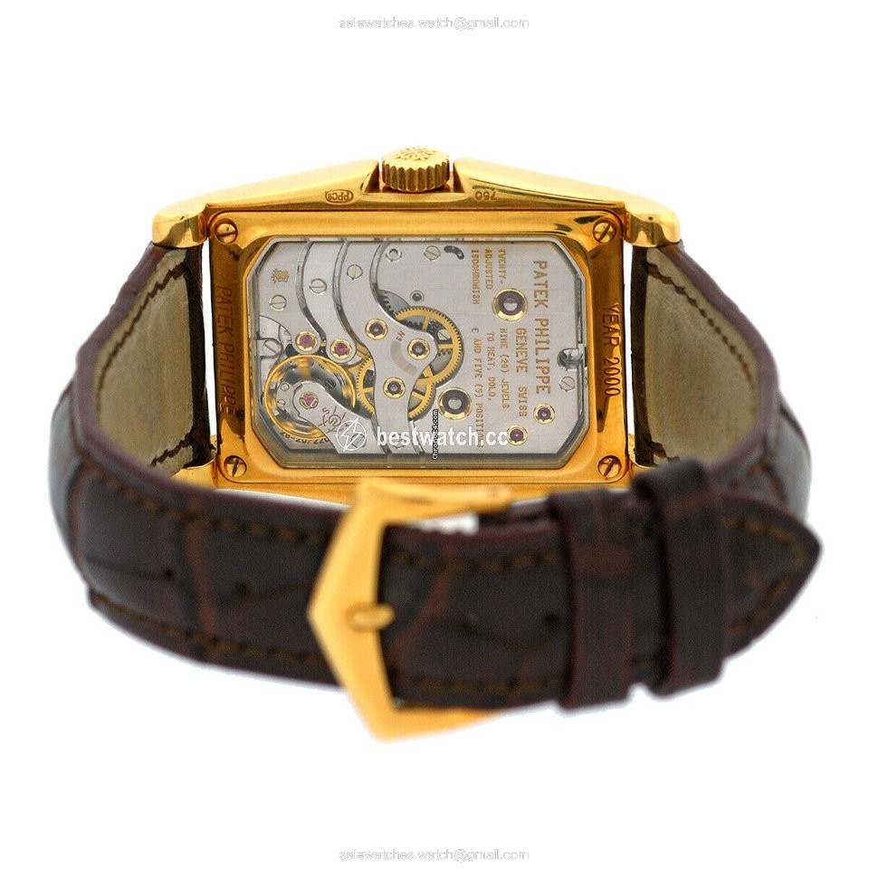 IMG_9086 Patek Philippe Gondolo Mens watch Unisex Manual winding Yellow gold 5100J-001 3