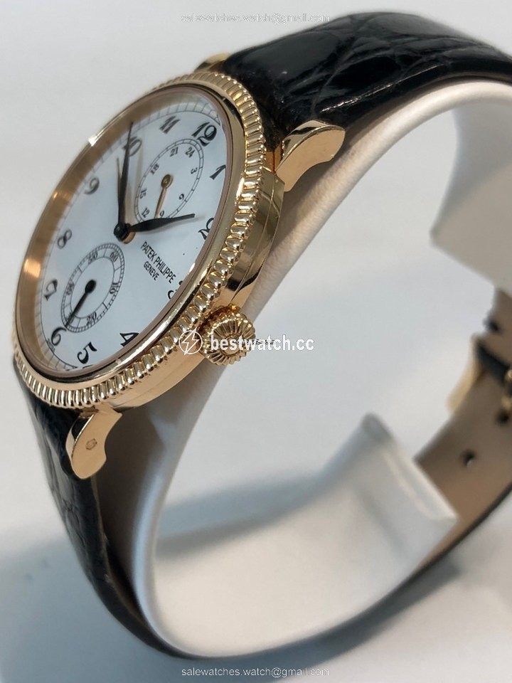 IMG_9086 Patek Philippe Travel Time Mens watch Unisex Manual winding Rose gold 5034R 3