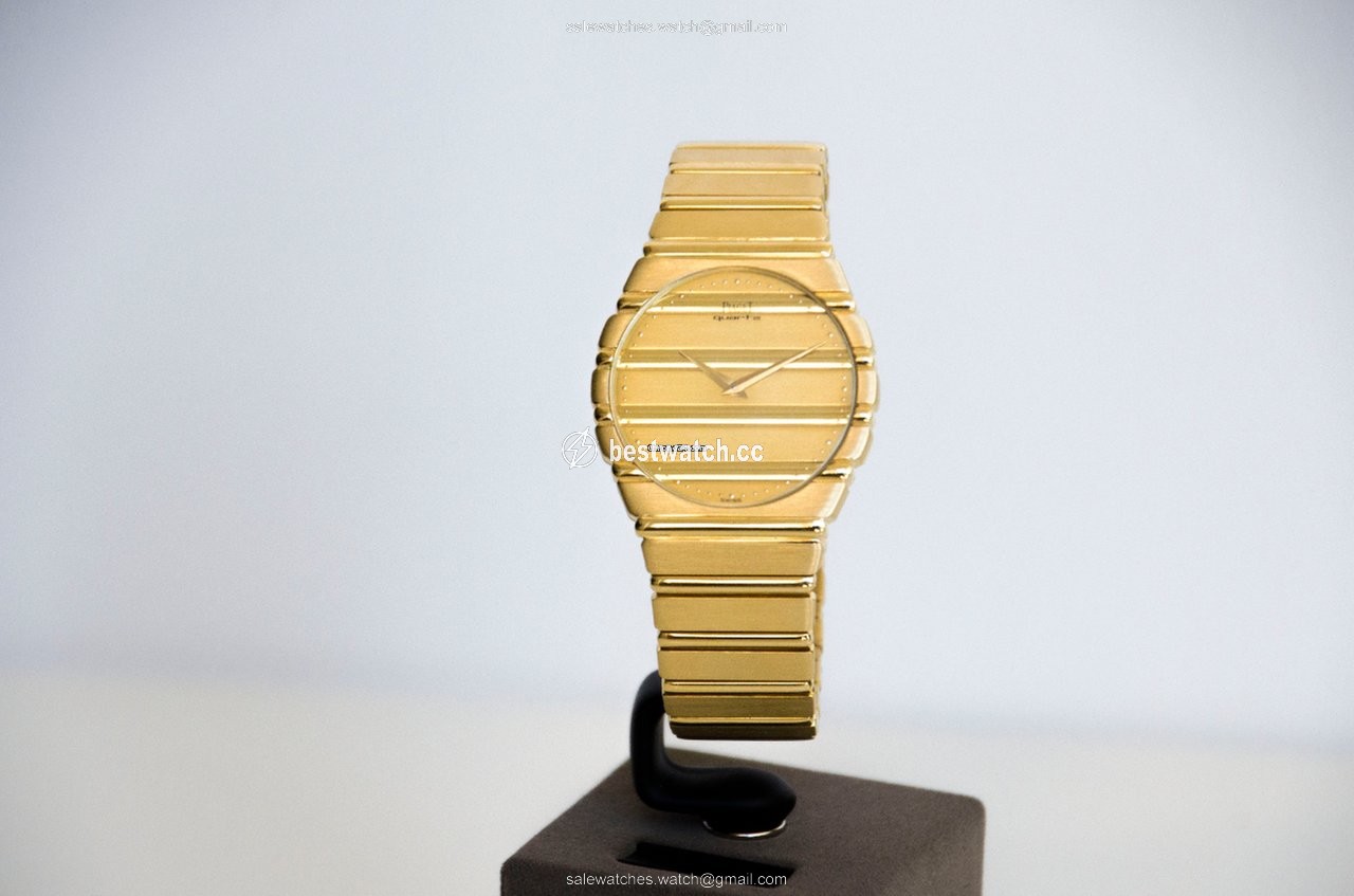 Piaget Polo Mens watch Unisex Quartz Yellow gold 7761 C701 3