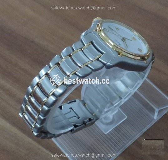 IMG_9086 Ebel 1911 Womens watch Quartz Gold Steel 1087221 3