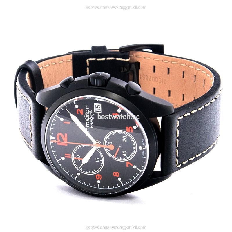 IMG_9086 Hamilton Khaki Pilot Pioneer Mens watch Unisex Quartz Steel H76582733 3