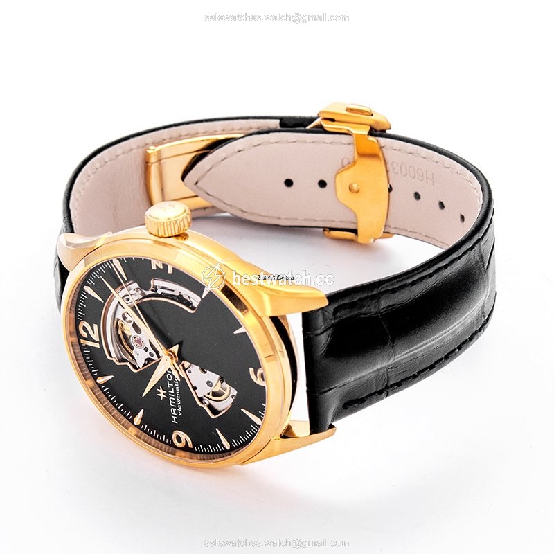 IMG_9086 Hamilton Jazzmaster Open Heart Mens watch Unisex Automatic Steel H32735731 3