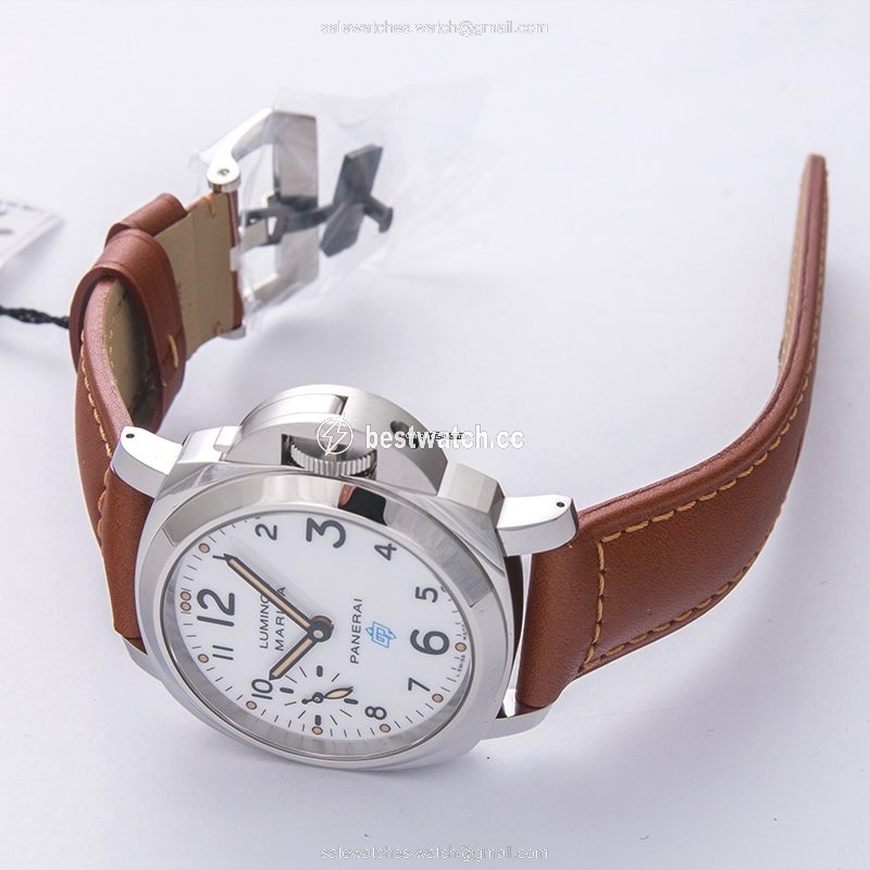 Panerai Luminor Marina Mens watch Unisex Manual winding Steel PAM00660 3