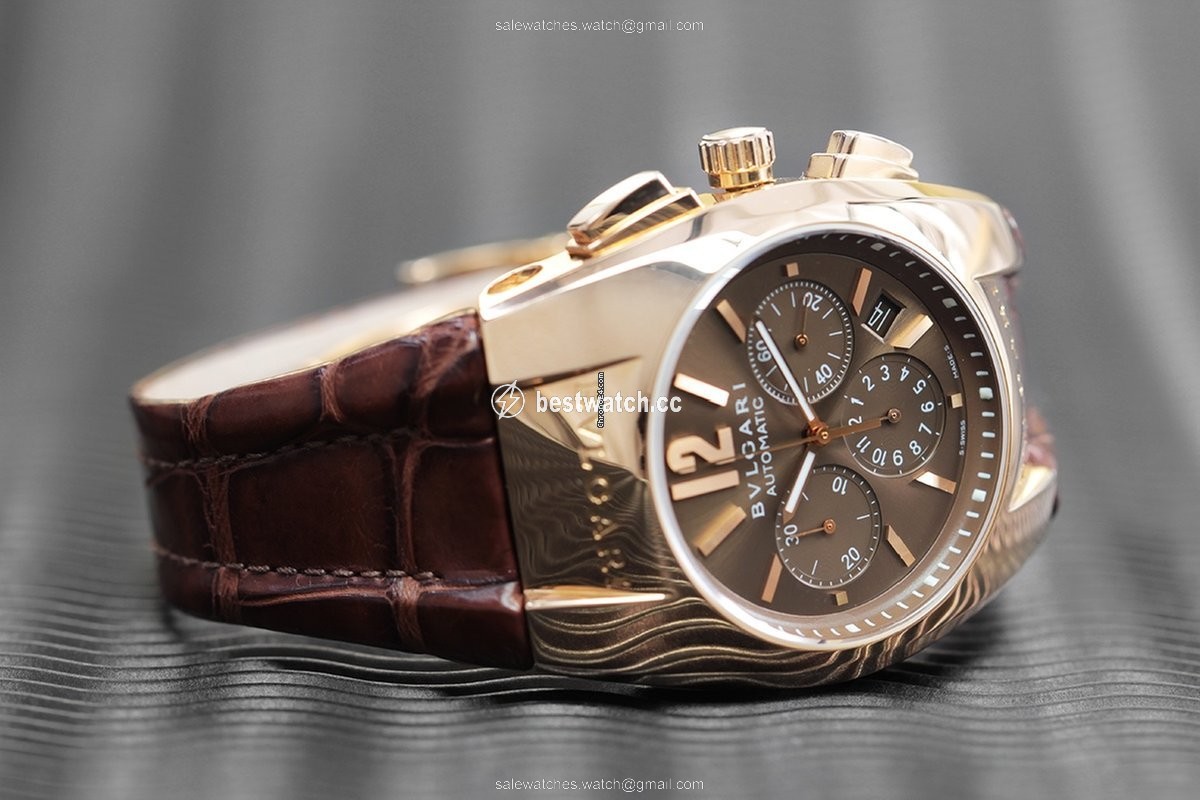 Bulgari Ergon Mens watch Unisex Automatic Rose gold EGP 40 G CH 3
