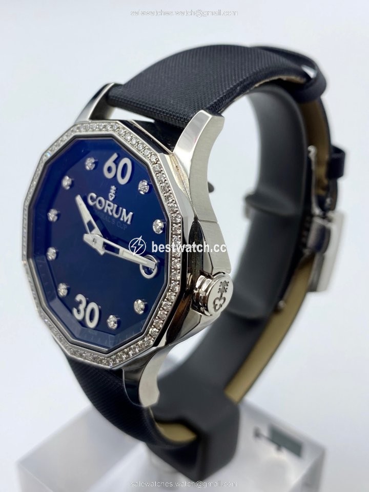 Corum Admirals Cup Legend 38 Womens watch Automatic Steel 082.101.47 0F41 PN11 3
