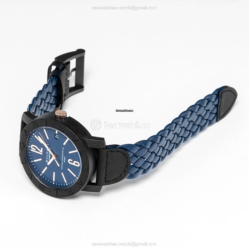 Bulgari Mens watch Unisex Automatic Carbon 102634 3
