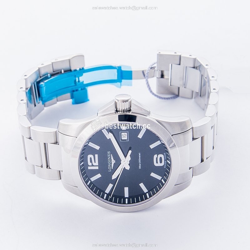 IMG_9086 Longines Conquest Mens watch Unisex Quartz Steel L37594586 3