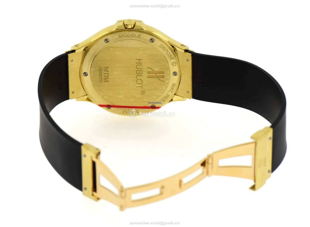 IMG_9086 Hublot Classic Mens watch Unisex Quartz Yellow gold 1823 3