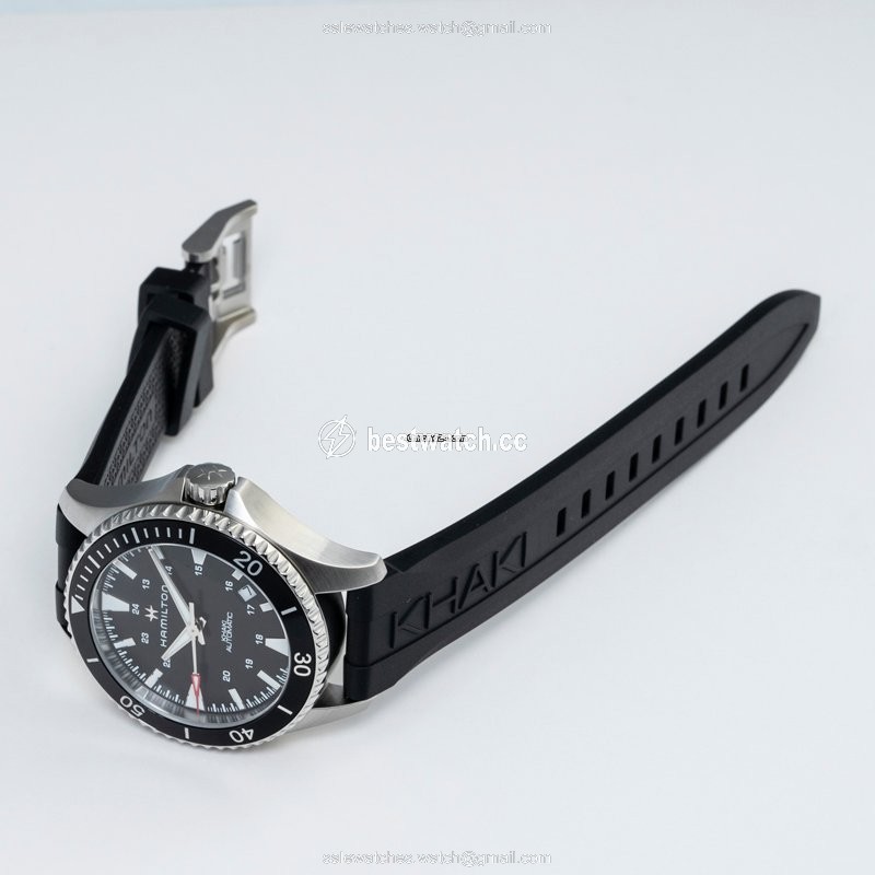 IMG_9086 Hamilton Khaki Navy Mens watch Unisex Automatic Steel H82335331 3