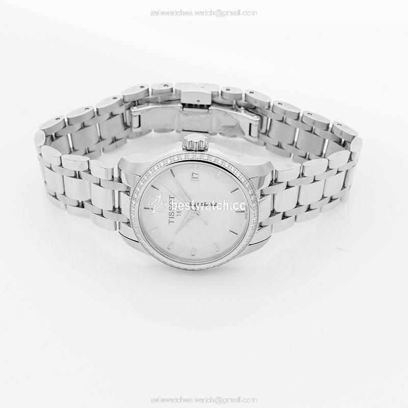 Tissot Couturier Womens watch Quartz Steel T035.210.61.011.00 3