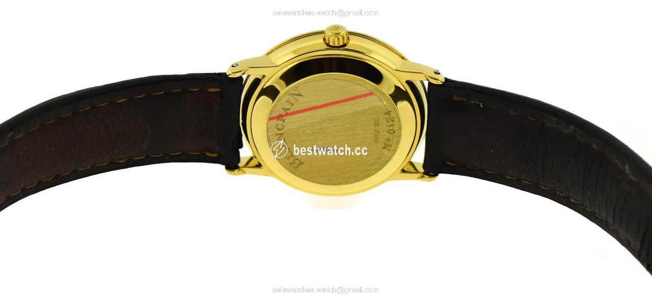 IMG_9086 Blancpain Villeret Ultra-Slim Mens watch Unisex Automatic Yellow gold 1151-1418-55 3