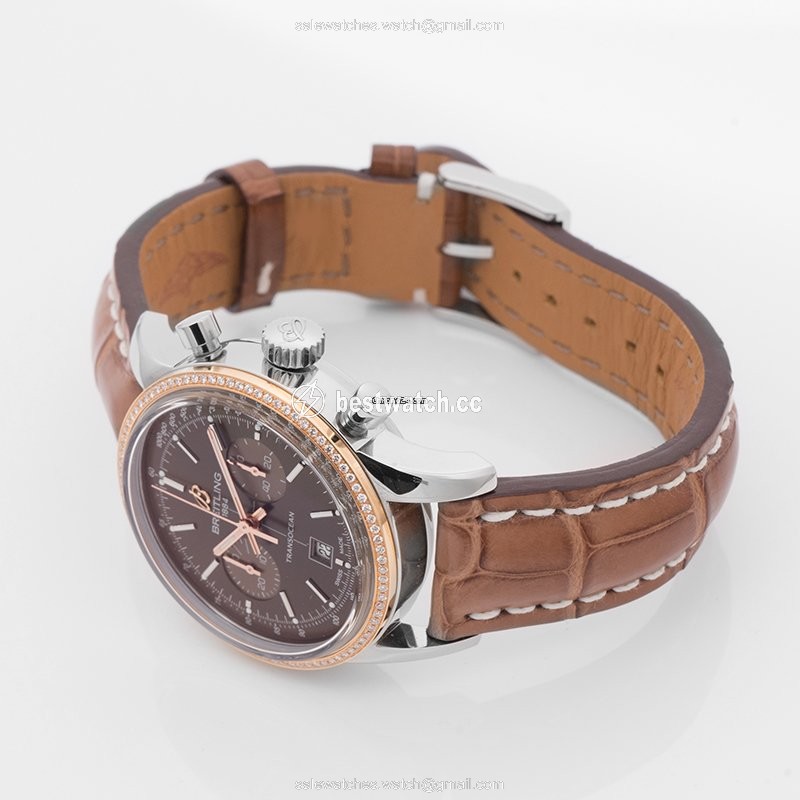 IMG_9086 Breitling Transocean Chronograph 38 Mens watch Unisex Automatic Steel U4131053 Q600 3