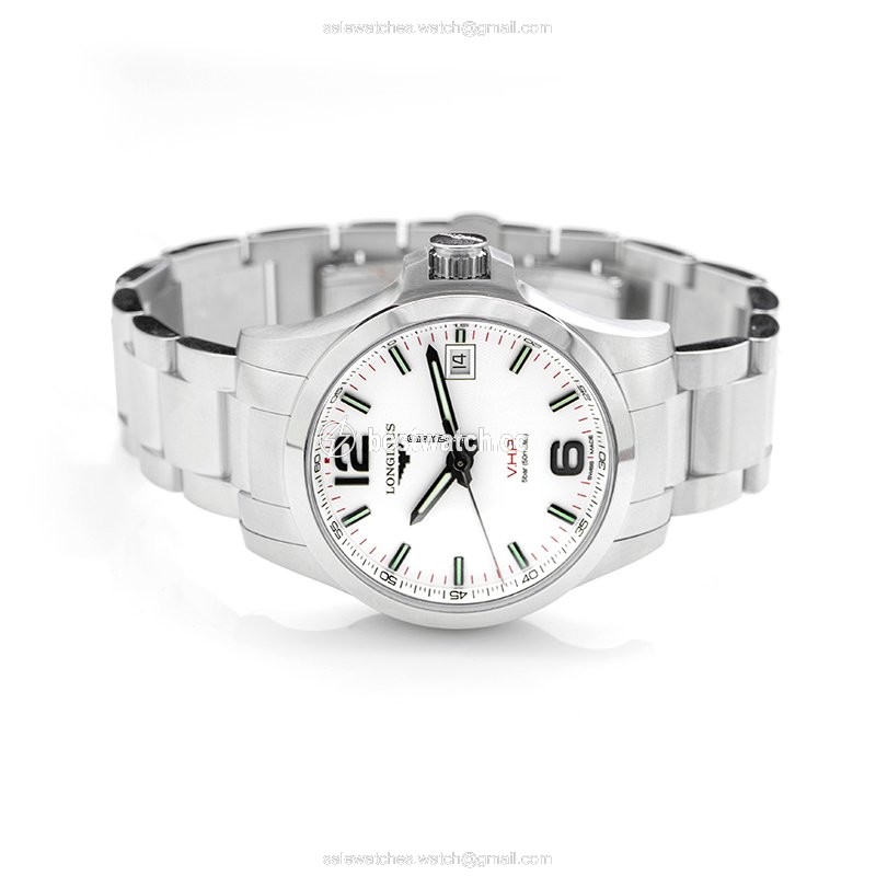 Longines Conquest Mens watch Unisex Quartz Steel L37164766 3
