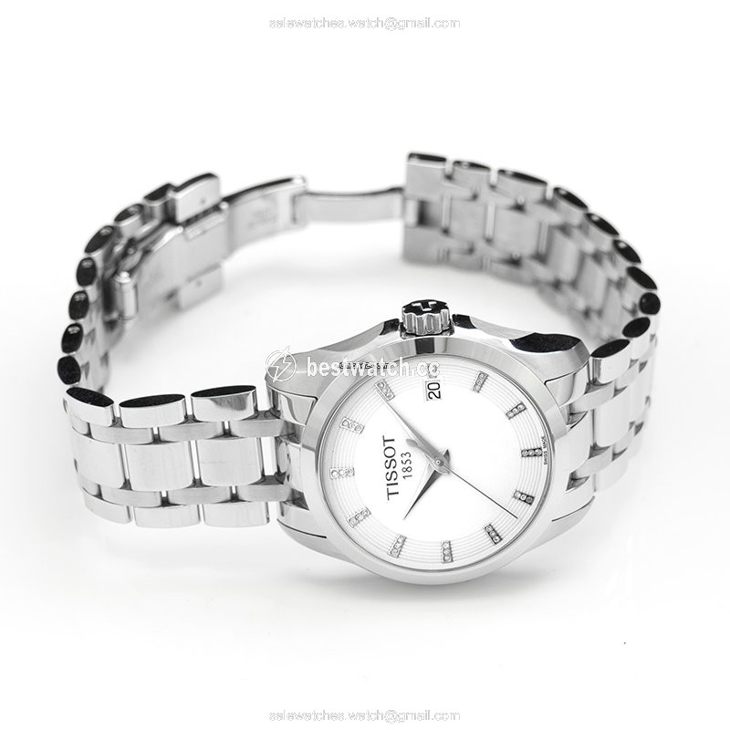 Tissot Couturier Womens watch Quartz Steel T035.210.11.016.00 3