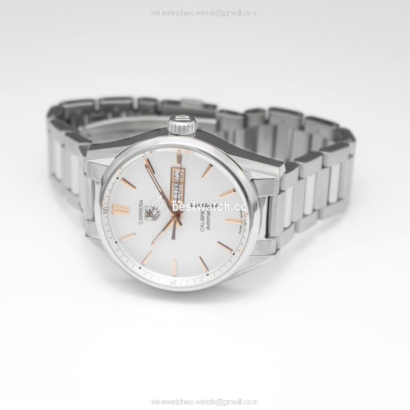 IMG_9086 TAG Heuer Carrera Calibre 5 Mens watch Unisex Automatic Steel WAR201D.BA0723 3