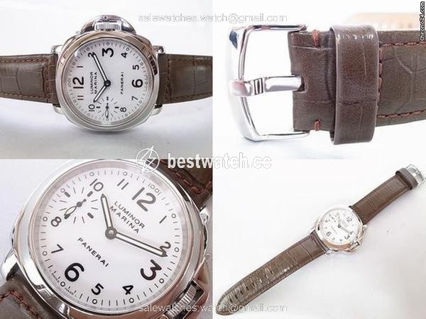 IMG_9086 Panerai Luminor Marina Mens watch Unisex Manual winding Steel PAM 00003 3