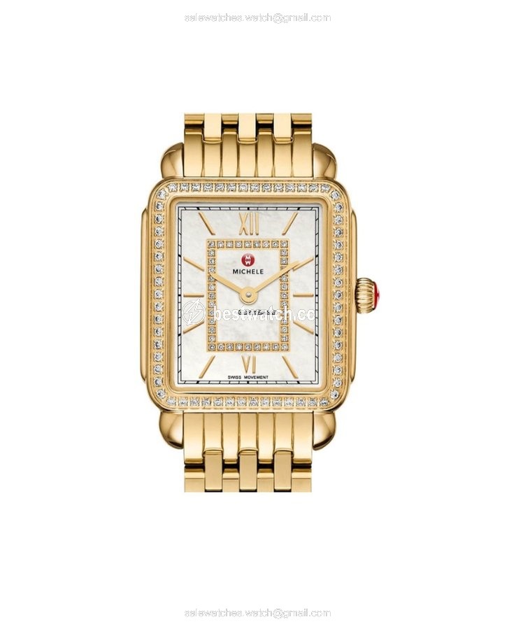 Michele Deco Womens watch Quartz Steel MW06I01B0963 3