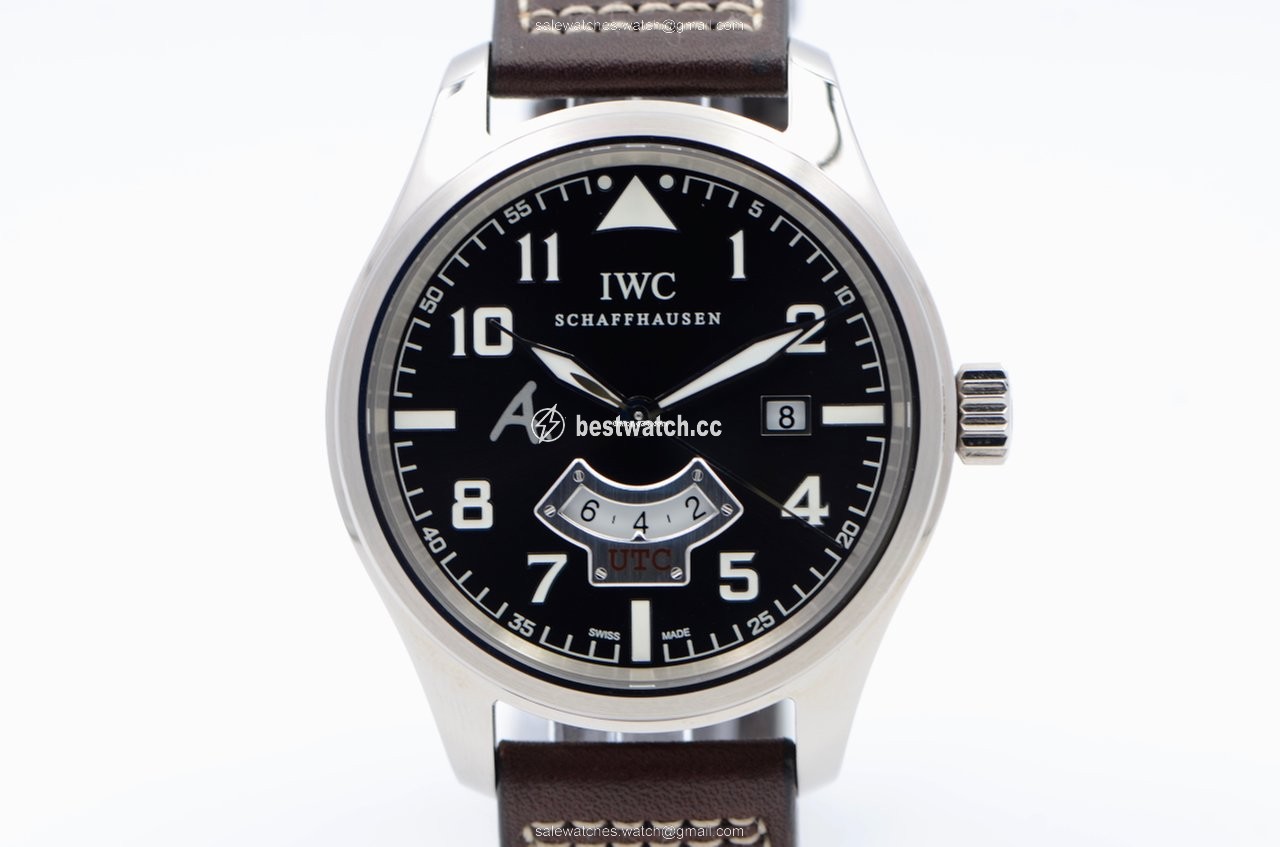 IMG_9086 IWC Pilot Mens watch Unisex Automatic White gold IW326102 3