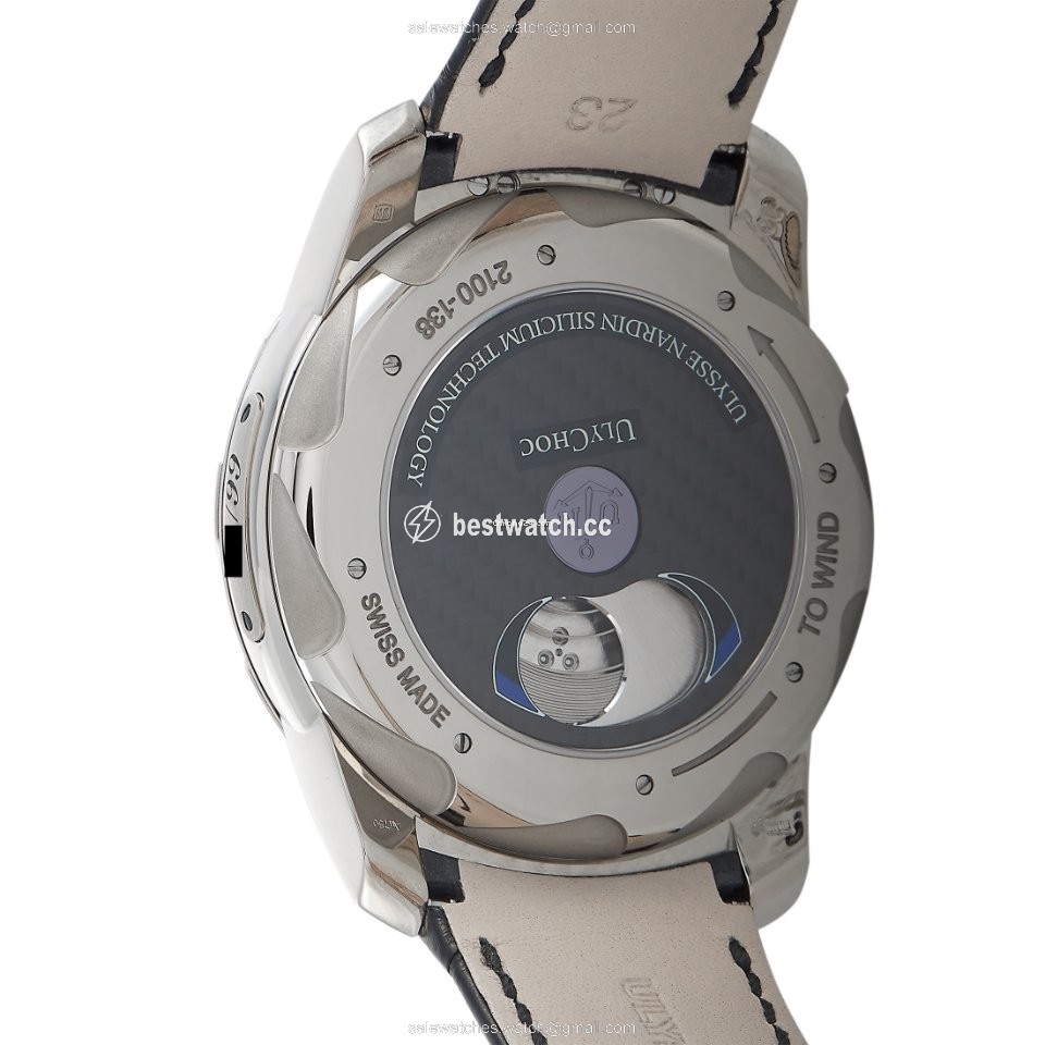 Ulysse Nardin Freak Mens watch Unisex Manual winding White gold 2100-138 3