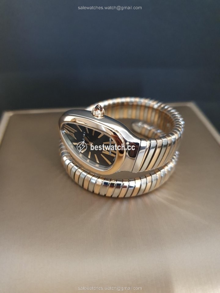 IMG_9086 Bulgari Serpenti Womens watch Quartz Gold Steel SP35BSPG.1T- 102123 3