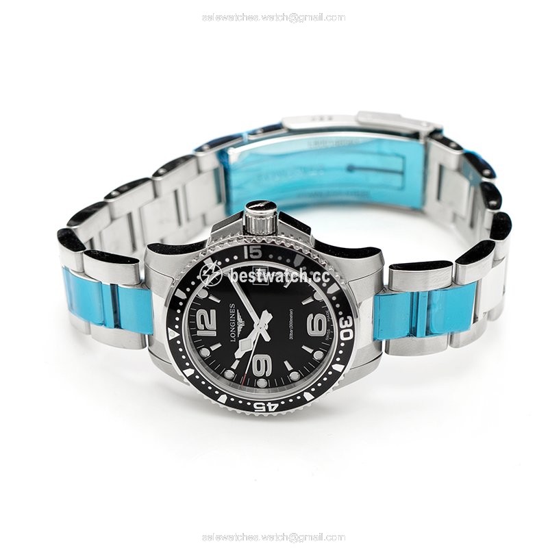 IMG_9086 Longines HydroConquest Womens watch Quartz Steel L33404566 3
