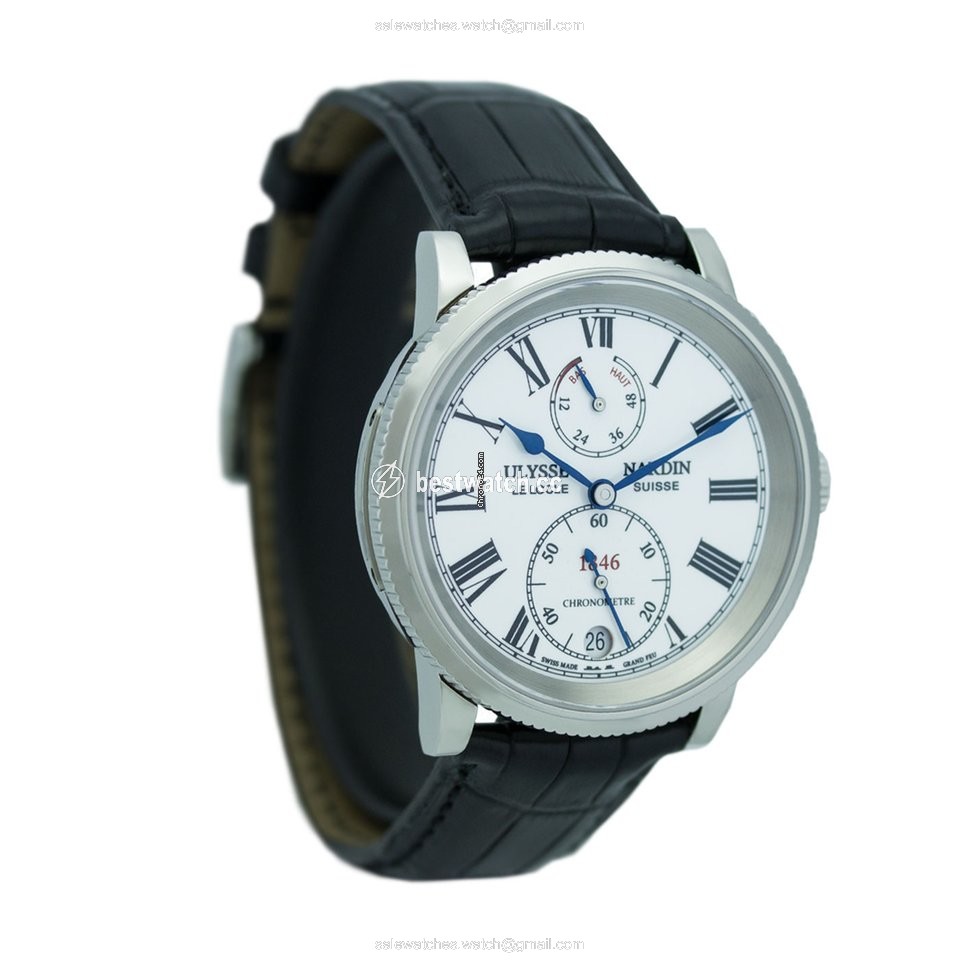 IMG_9086 Ulysse Nardin Marine Mens watch Unisex Automatic Steel 1183-900 E0 3